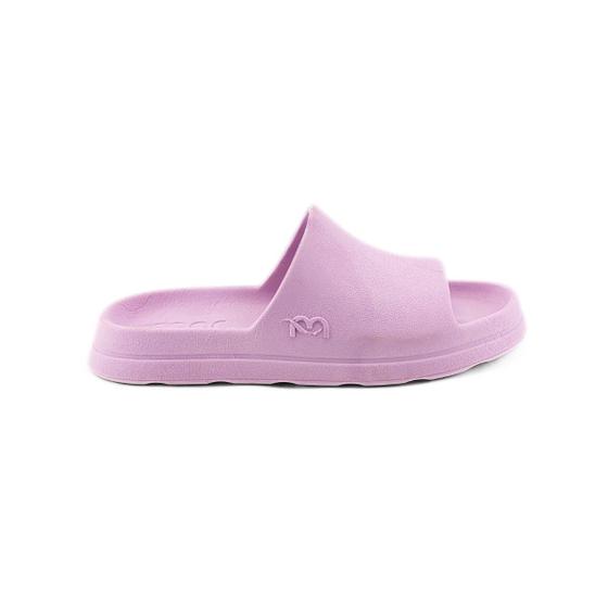 Imagem de Chinelo Infantil Slide Feminino Menina Mar & Cor Rosa Preto Confortável