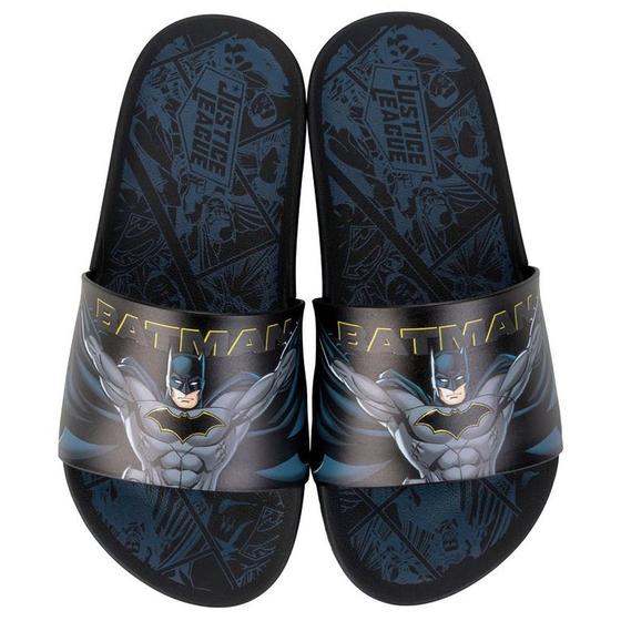 Imagem de Chinelo Infantil Slip On Slide Liga Da Justica Action Batman