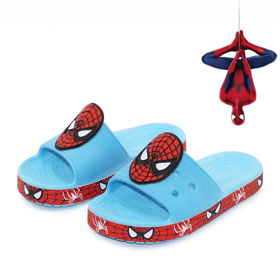 Imagem de Chinelo Infantil Spider Man Homem Aranha Leve Confortável