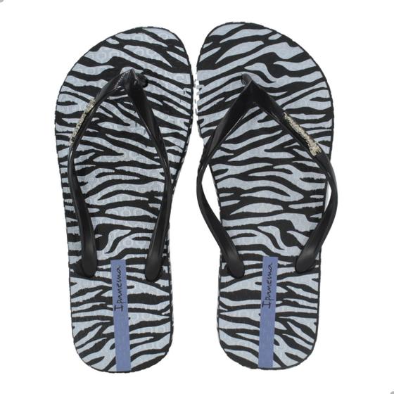 Imagem de Chinelo Ipanema Animal Chic Preto