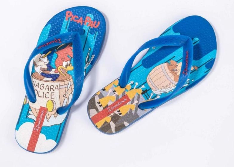 Imagem de Chinelo Ipanema Pica Pau Infantil Menino 23 ao 34 Multicores - Ref 26901