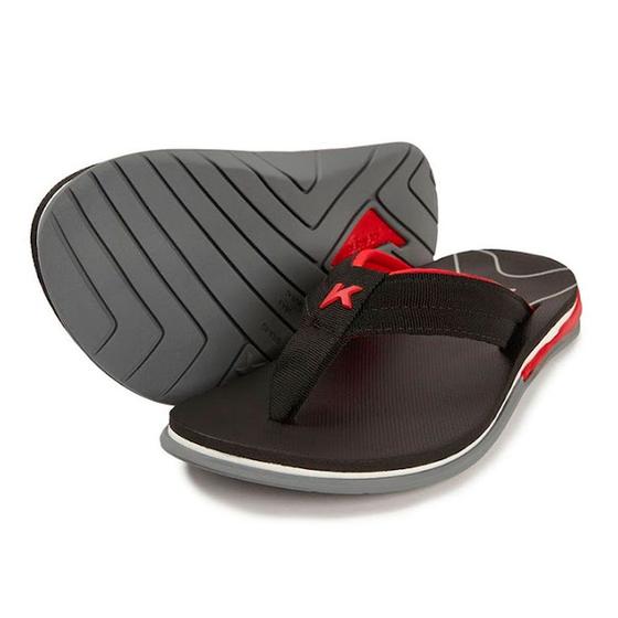 Imagem de Chinelo Kenner Action Gel - Preto e Vermelho