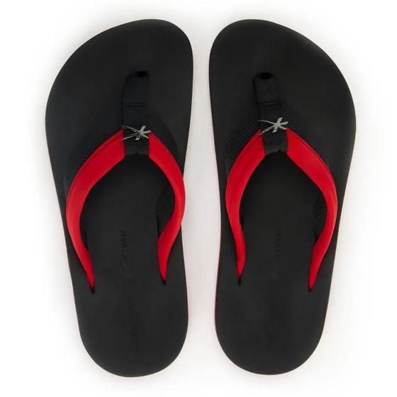 Imagem de Chinelo Kenner Kivah Cover Essence Masculino - Preto e Vermelho