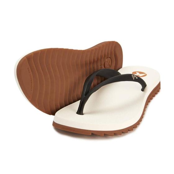 Imagem de Chinelo Kenner New Ibiza Sem Estampa Flatform - Branco e Preto