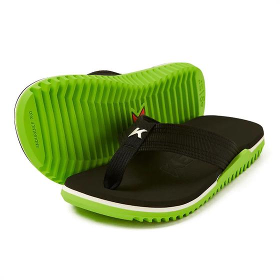 Imagem de Chinelo Kenner Nk6 Pro Masculino - Preto e Verde