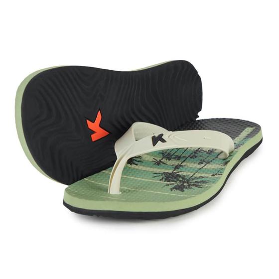 Imagem de Chinelo Kenner Summer Aloha Masculino - Verde e Preto