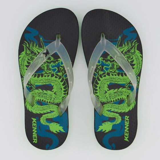 Imagem de Chinelo Kenner Summer Dragon Juvenil Verde