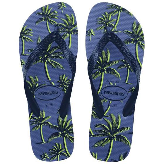 Imagem de Chinelo Masculino Havaianas Aloha Estampa Tropical Folhagem