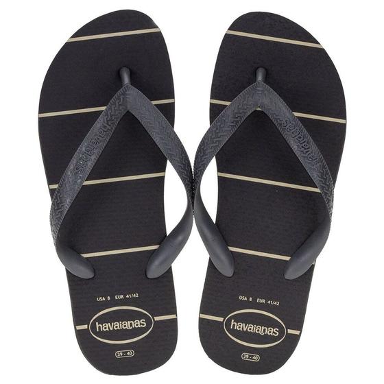 Imagem de Chinelo Masculino Havaianas Color Essential Preto - 4148