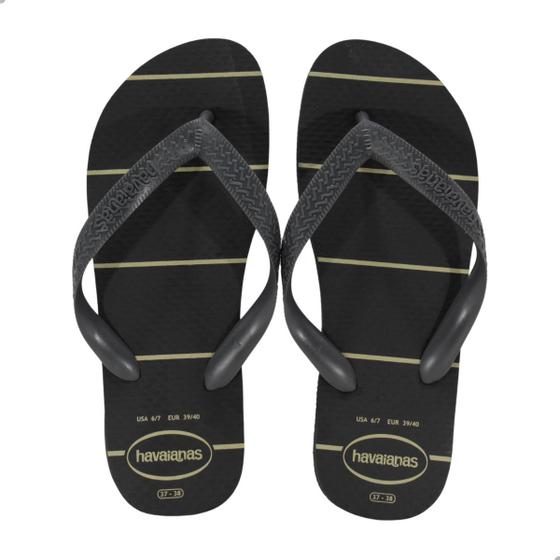 Imagem de Chinelo Masculino Havaianas Color Essential Preto