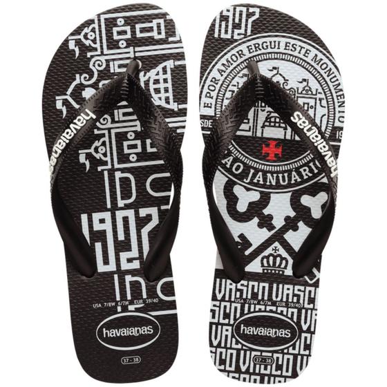 Imagem de Chinelo Masculino Havaianas Top Times Vasco 4148308