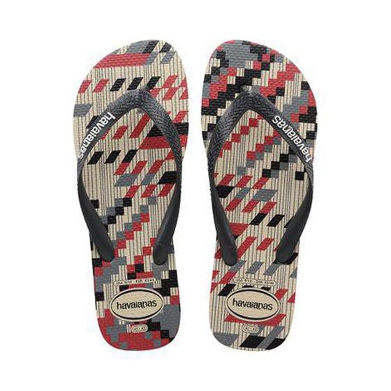 Imagem de Chinelo masculino havaianas trend bege/palha