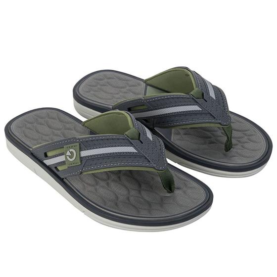 Imagem de Chinelo Masculino Lyon III Verde Cinza - Cartago Verde e Cinza