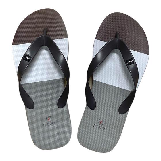 Imagem de Chinelo Masculino R.army Gray Lines
