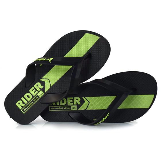 Imagem de Chinelo Masculino Rider Feel Urban Preto 12342