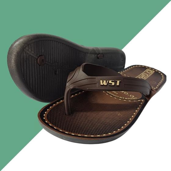 Imagem de Chinelo Masculino Westen 102756 PVC Confortável Vegano Confortavél