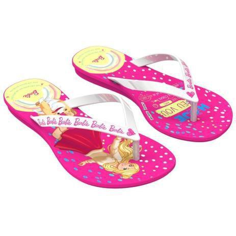 Imagem de Chinelo menina Barbie Glam com Pop It