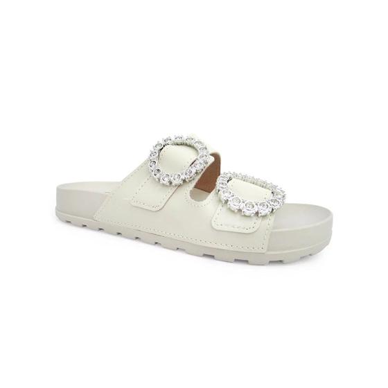 Imagem de Chinelo Moleca  Flatform 5436.423 Branco Off