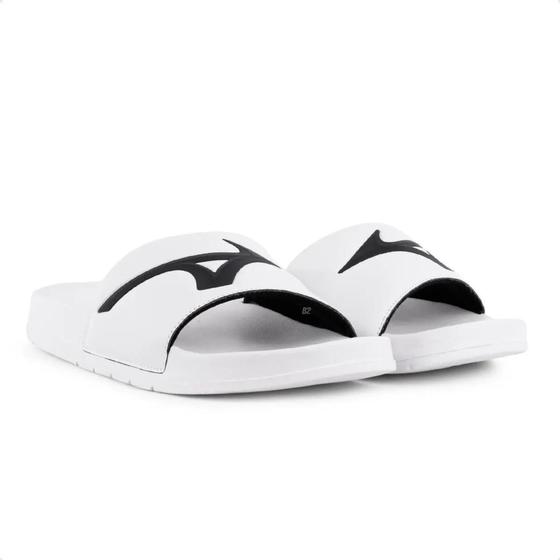 Imagem de Chinelo mz slide basic - branco/preto