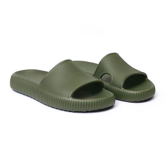 Imagem de Chinelo Nuvem em EVA Extra Macio Saudestore Verde Militar