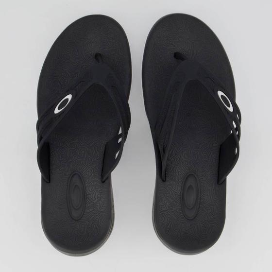 Imagem de Chinelo Oakley Killer Point II Preto e Branco