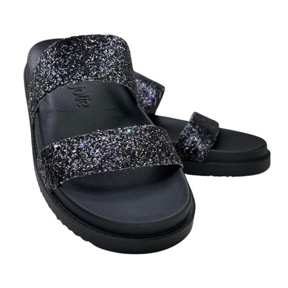 Imagem de Chinelo Papete Com Tiras de Glitter