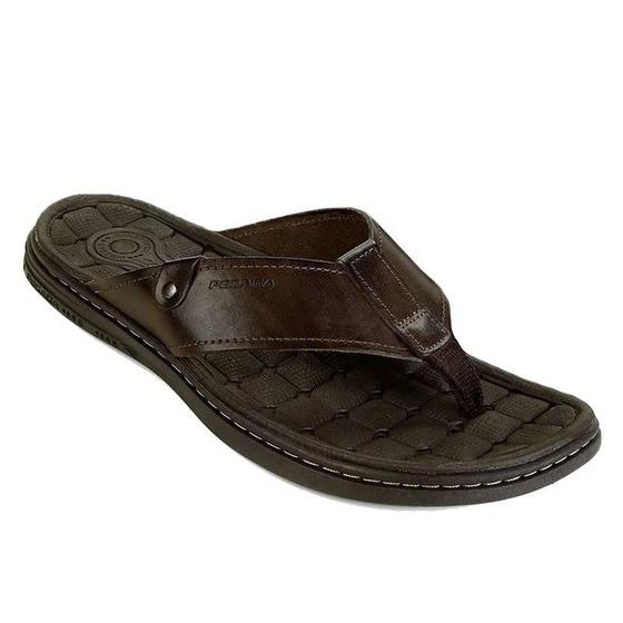 Chinelo Pegada Em Couro Casual Confort Masculino Ad 131281-01 Menor preço em Chinelo Pegada Em Couro Casual Confort Masculino Ad 131281-01