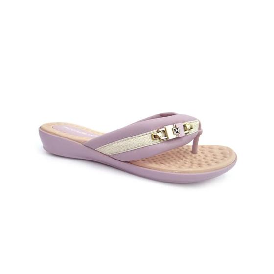 Imagem de Chinelo Piccadilly Rasteira Wide Fit 500321 Lavanda