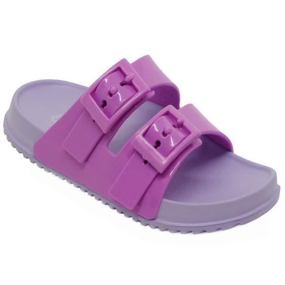 Imagem de Chinelo Plugt Slide  Fivelas Violeta 210.064