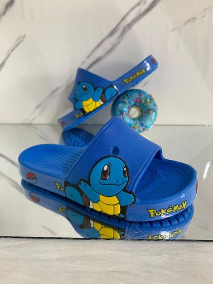 Imagem de chinelo pokemon slide nuvem infantil unissex personagem e brinquedo pokémon ortopédico