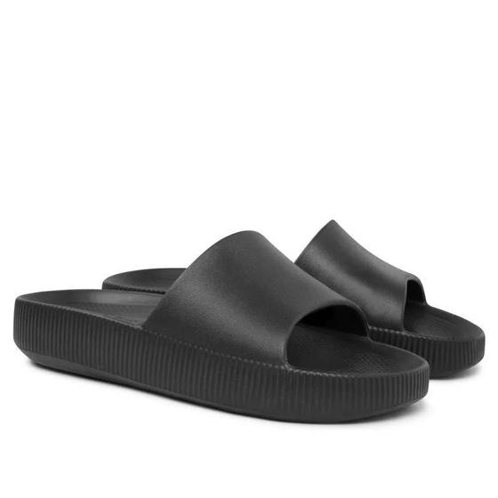 Imagem de Chinelo Poofy Nuvem Plataforma Preto