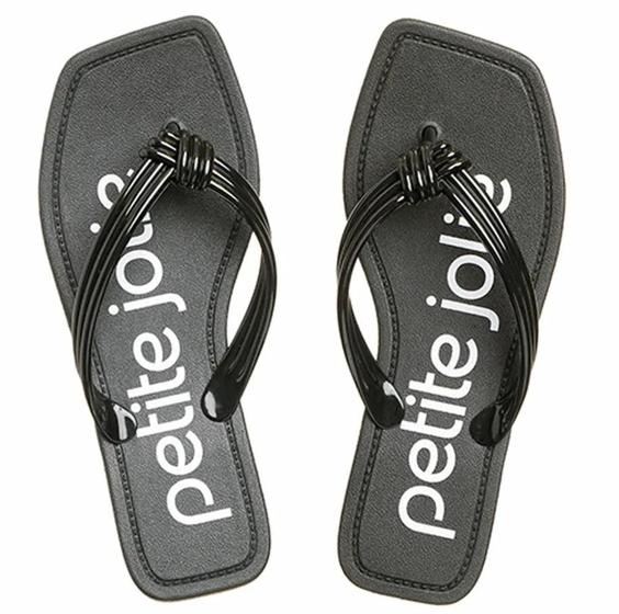 Imagem de Chinelo preto adulto - petite jolie