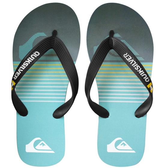 Imagem de Chinelo Quiksilver Molokai Slab Stripe Azul Claro