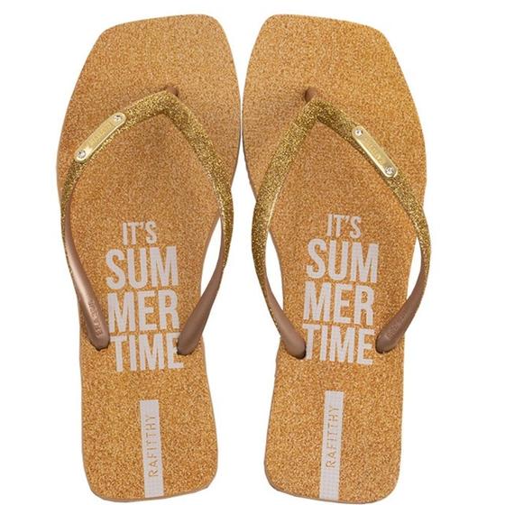 Imagem de Chinelo Rafitthy Glitter It S Summer Time Feminino