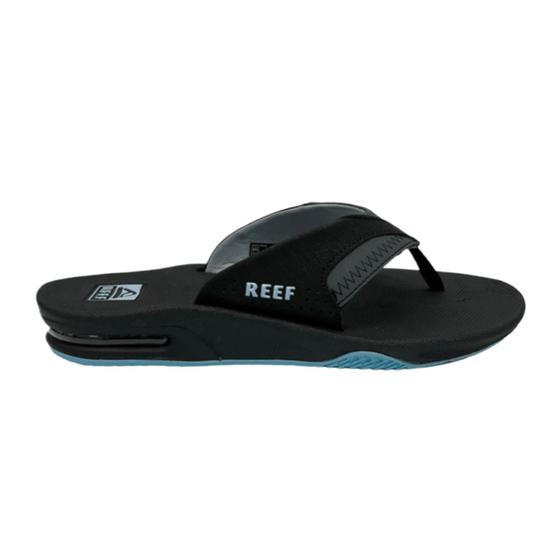 Imagem de Chinelo Reef Com Abridor De Garrafa Mick Fanning azul blue/ Grey