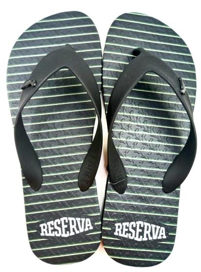 Imagem de Chinelo Reserva Listrado Bandeira Masculino Adulto - Ref R750040660 - Tam 38/46