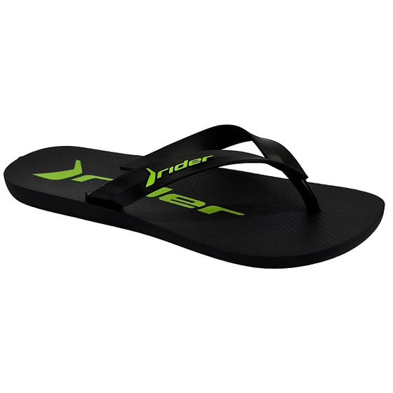 Imagem de Chinelo Rider Feel Dedo Adulto 12303 Preto Verde