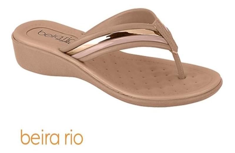 Chinelo Sandália De Dedo Confortável Beira Rio Salto Anabela Esporão Menor preço em Chinelo Sandália De Dedo Confortável Beira Rio Salto Anabela Esporão