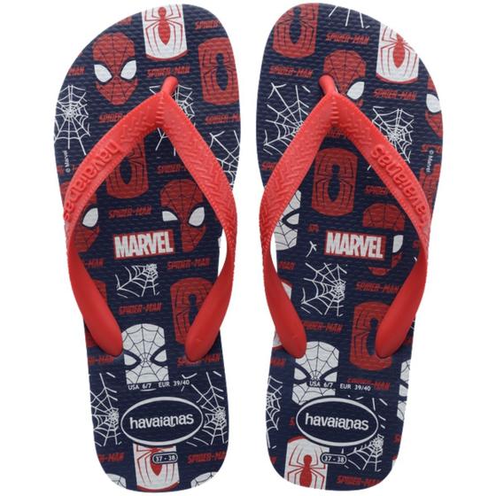 Chinelo Sandália Havaianas Marvel Heróis Menino Masculino Menor preço em Chinelo Sandália Havaianas Marvel Heróis Menino Masculino
