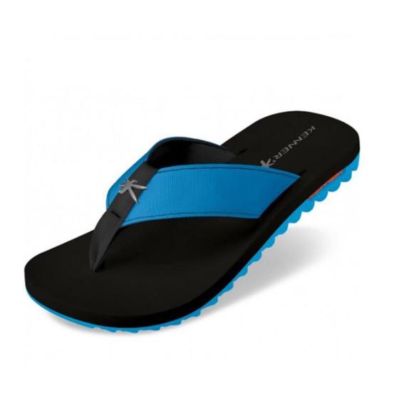 Imagem de Chinelo Sandália Kenner Kivah Masculino - Azul/Preto