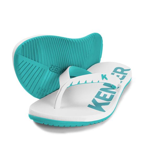Imagem de Chinelo sandalia kenner red verde e branco original
