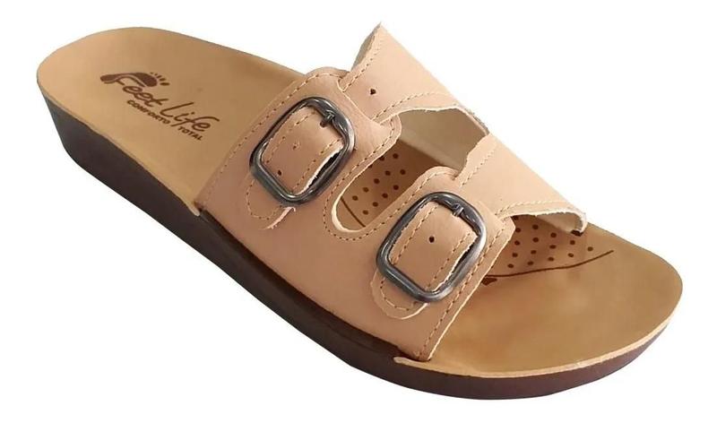 Chinelo Sandália Ortopédic Fascite Plantar Esporão Feet Life - Chinelo ...