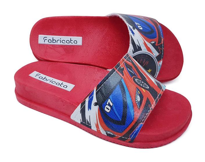 Imagem de Chinelo Sandália Slide Infantil Estampa Menino Masculino K44