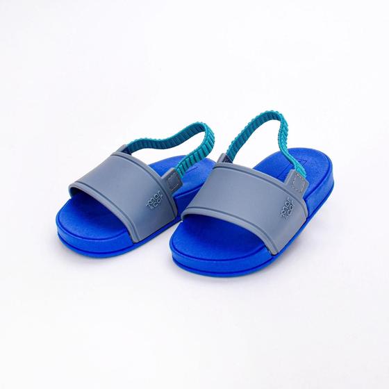 Imagem de Chinelo Slide Bebê Menino Kidy com Elástico Azul Royal