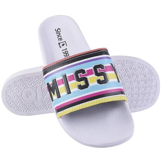 Imagem de Chinelo Slide Casual Feminino Original Qix Missy Rainbow