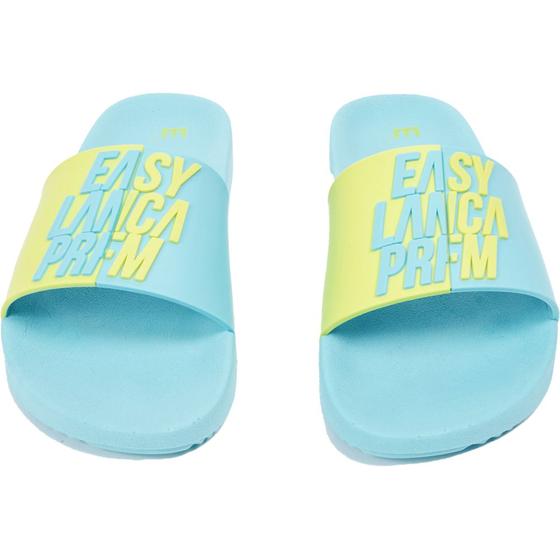 Imagem de Chinelo Slide Easy Lança Perfume Bicolor Logo Azul Feminino