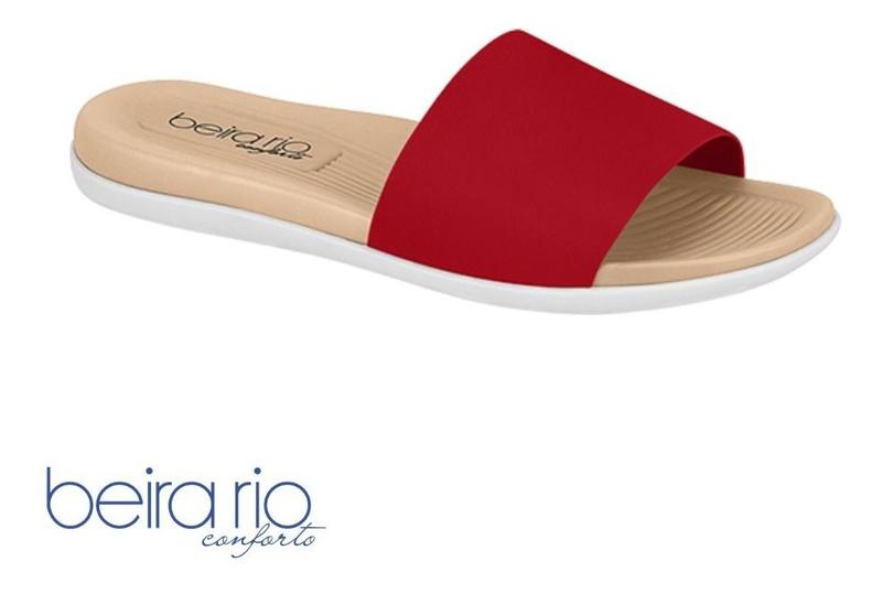 Imagem de Chinelo Slide Feminino Ortopédico Beira Rio Macio Leve Oferta