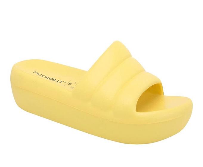 Imagem de Chinelo Slide Feminino Piccadilly Marshmallow Novas Cores