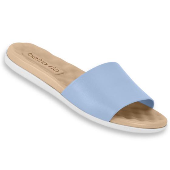 Chinelo Slide Feminino Rasteira Beira Rio Napa Original Ultra Conforto Ortopedico Rasteirinha Casual Menor preço em Chinelo Slide Feminino Rasteira Beira Rio Napa Original Ultra Conforto Ortopedico Rasteirinha Casual