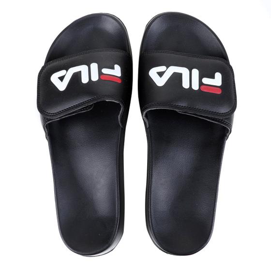 Imagem de Chinelo Slide Fila Drifter VLC Masculino - Preto e Branco